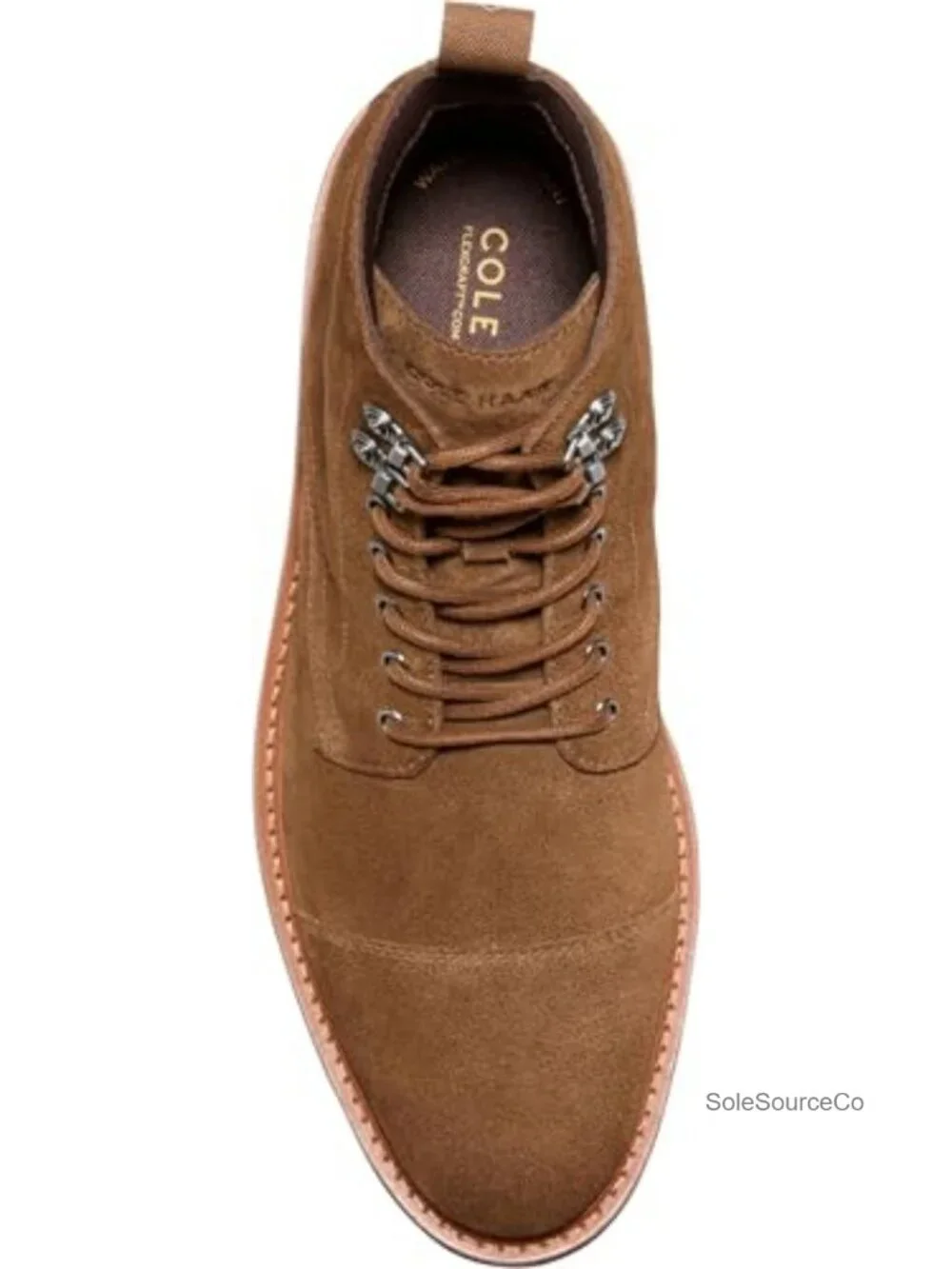 Men's Leather Lined Work Boots Water Resistant EVA Sole Cap Toe